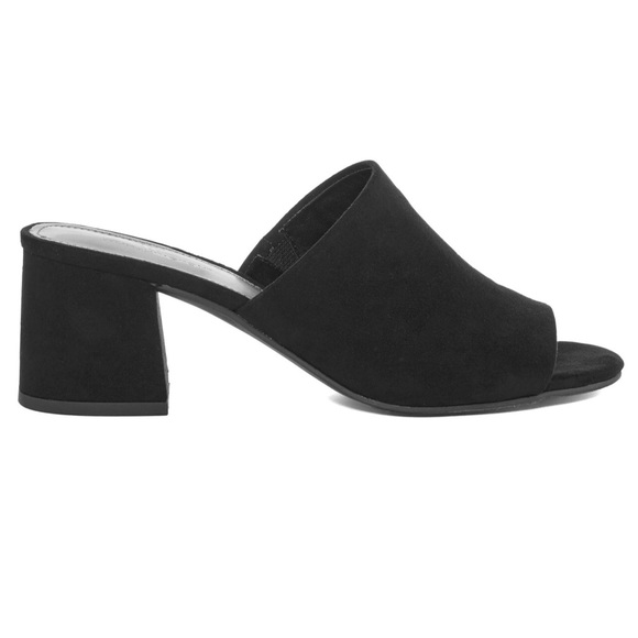 💕Worthington Fritz Rose Gold Metallic Mules - Picture 2 of 2